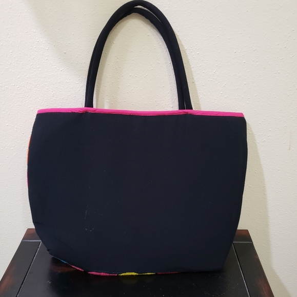 NWOT Jalapa de Diaz 🕊️ Multi Color Mexican Embroidered Satchel - Picture 3 of 6